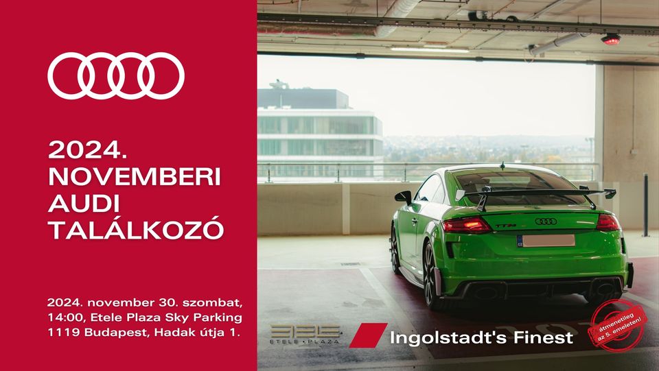 2024 Novemberi Audi Találkozó